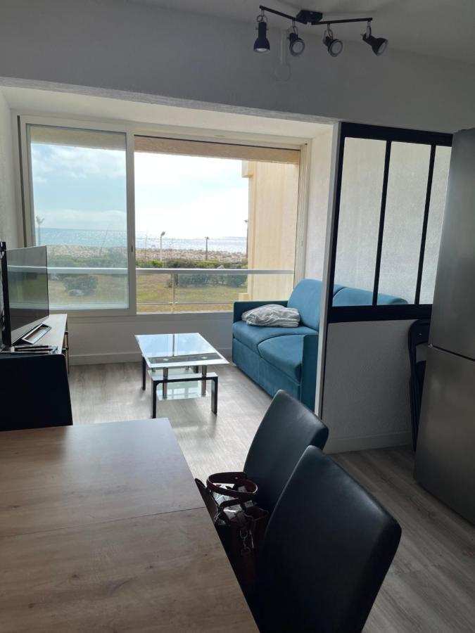 Appartement Vue Exeptionnelle Sur La Mer 6 Personnes Le Barcares Bagian luar foto