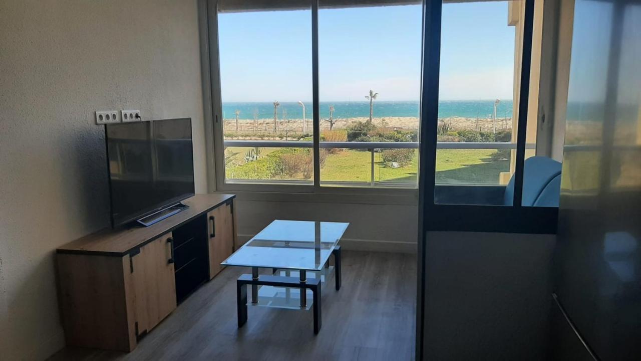 Appartement Vue Exeptionnelle Sur La Mer 6 Personnes Le Barcares Bagian luar foto