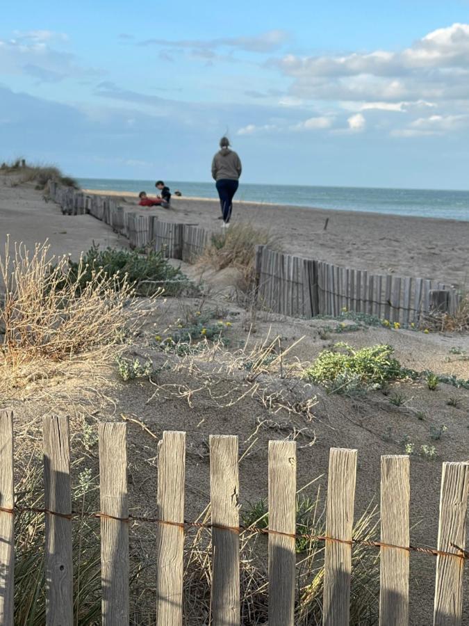 Appartement Vue Exeptionnelle Sur La Mer 6 Personnes Le Barcares Bagian luar foto