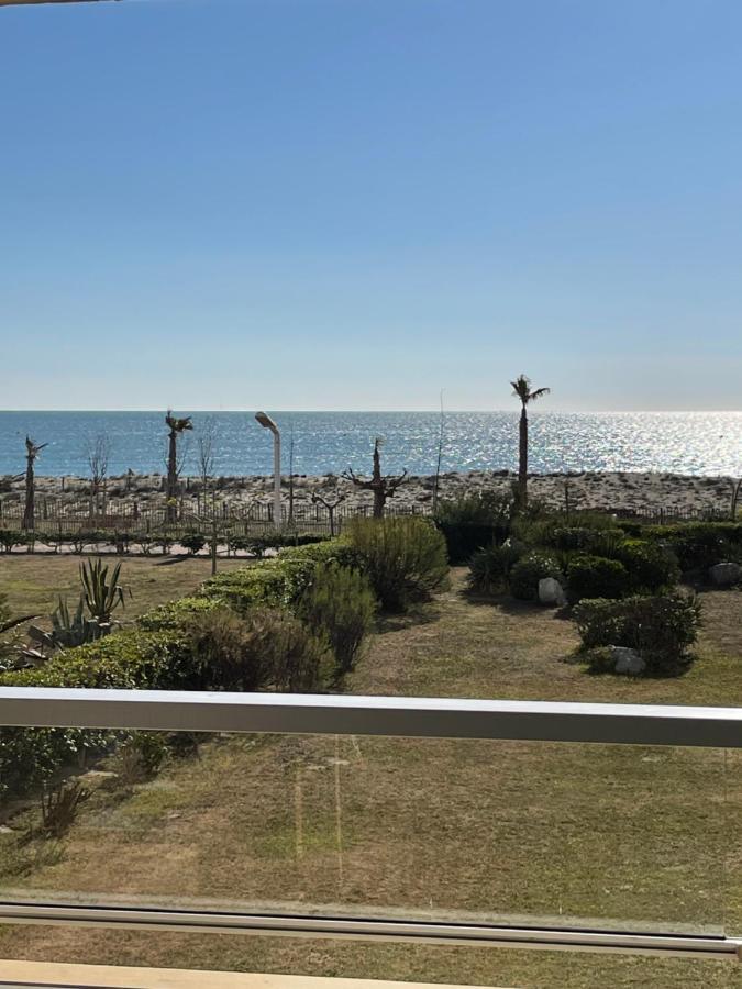 Appartement Vue Exeptionnelle Sur La Mer 6 Personnes Le Barcares Bagian luar foto